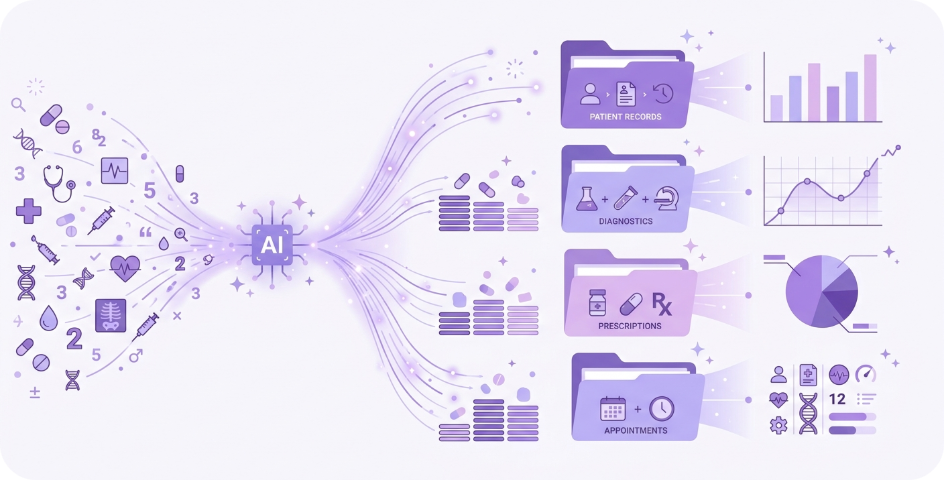 Se organiza automáticamente